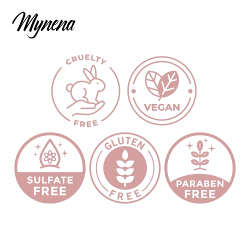 Mynena Pink Highlighter Makeup Loose Powder Shimmer Pigment For Face And Body | Vegan Paraben-Free Cruelty-Free #TOP4