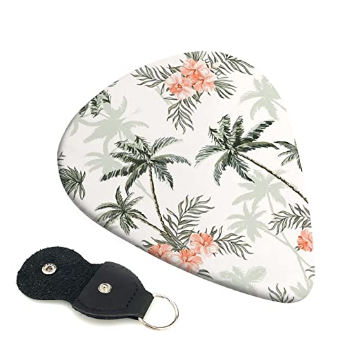 Tropical Palm Trees Lot de 6 médiators pour guitare acoustique, guitare électrique, basse, ukulélé – fins, moyens et… - Les Beatles, Paul McCartney, John Lennon, RIngo Starr, George Harrison Tropical Palm Trees Lot de 6 médiators pour guitare acoustique, guitare électrique, basse, ukulélé – fins, moyens et…