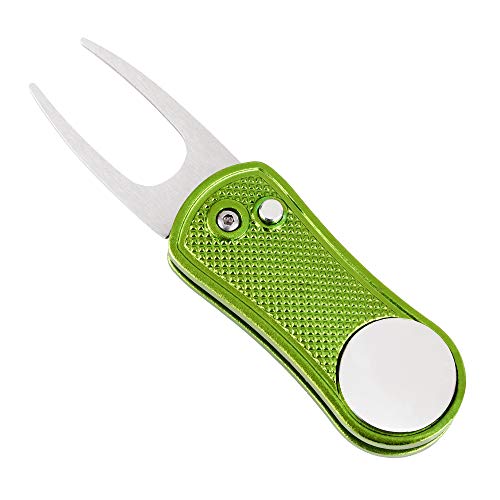 Mile High Life All Metal Foldable Golf Divot Tool with