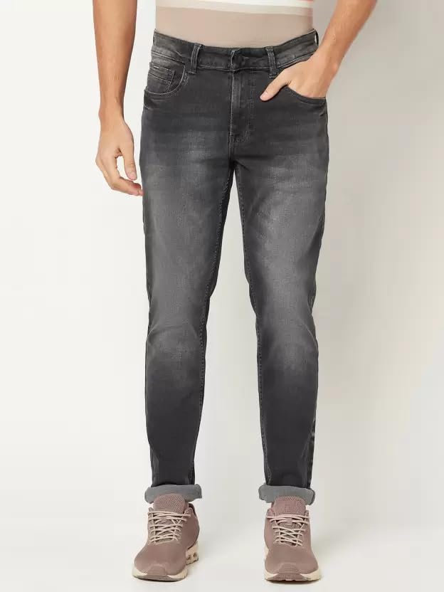 linaria Mens Stretchable Regular Jeans (32) Blue-picture-49