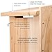 WHITEHORSE Large Cedar Owl House - Premium and Weatherproof Design - 16