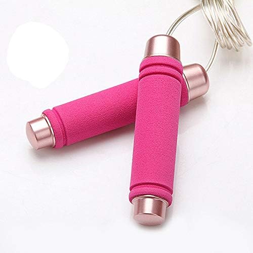 Weighted Jump Rope for Handle Premium Speed ​​Skipping with 360 Degree Spin Memory Foam Handles Adjustable Cables with Bag