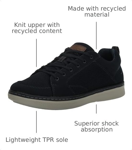 Image of Nunn Bush Aspire Knit Moccasin Toe Sneaker Oxford Comfortable Lightweight Fabric Lace Up