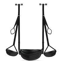 Verstellbare Tür Bondage Sklavenfesseln Sexschaukel mit Sitz - BDSM Bondage Schaukel für Paare & Erwachsene