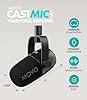 Movo CastMic Dynamic XLR Podcast Microphone Kit with MDX-1 USB Audio Interface/Studio Headphones/Tabletop Stands for Podcasting, Streaming, YouTube, and Musicians - Podcast Equipment Bundle for 2 #3