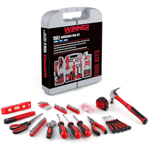 WINNER 156-Piece Home Tool Kit
