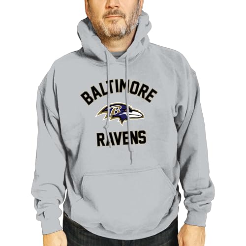 Image of Team Fan Apparel NFL Gameday Hoodie Pullover Sweatshirt for Men and Women | Officially licensed NFL Gameday fleece pullover - kangaroo pocket, ribbed cuffs, drawstring hood, unisex fit