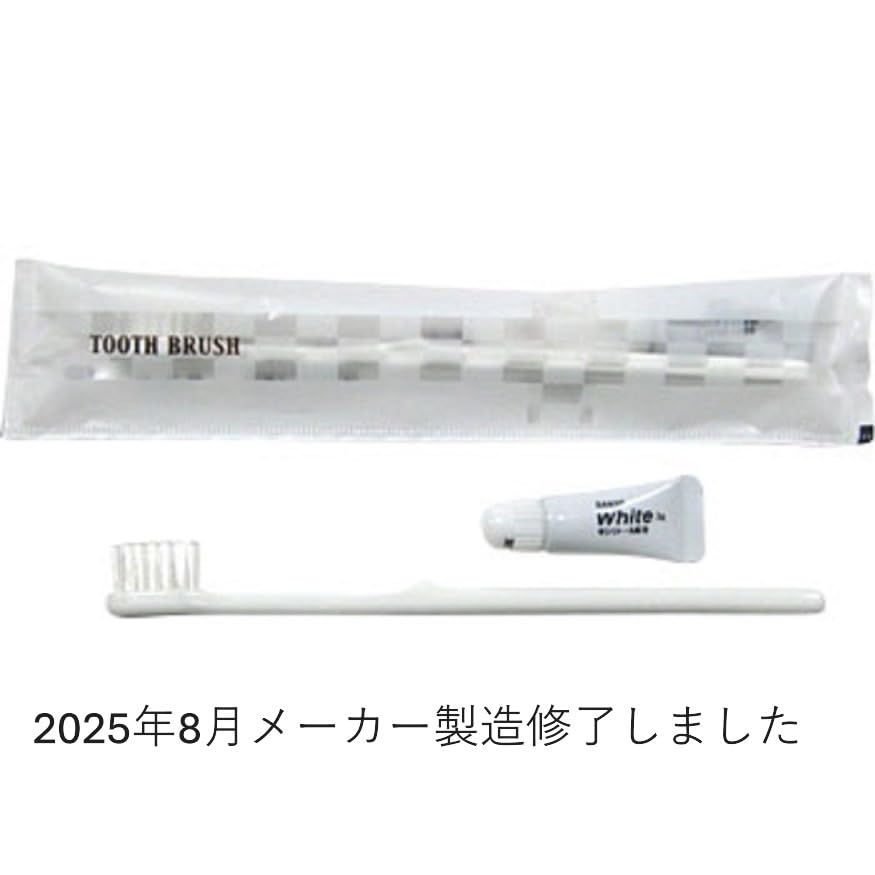 山陽物産 業務用使い捨て歯ブラシ+歯みがき粉 100本