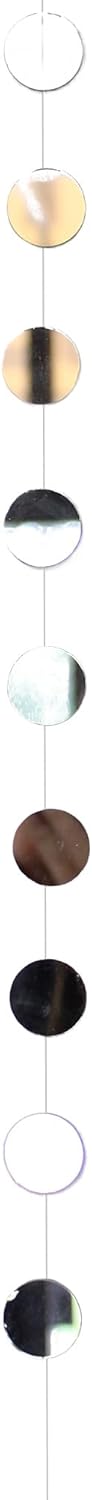 Mirror Garland Strand, 1 x 48 Inches, Real Mirror Sun Catcher Mobile