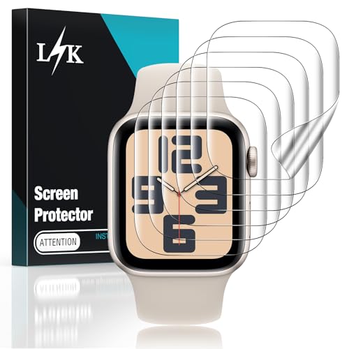 LϟK 6 Pack Protector de Pantalla para Apple Watch ...