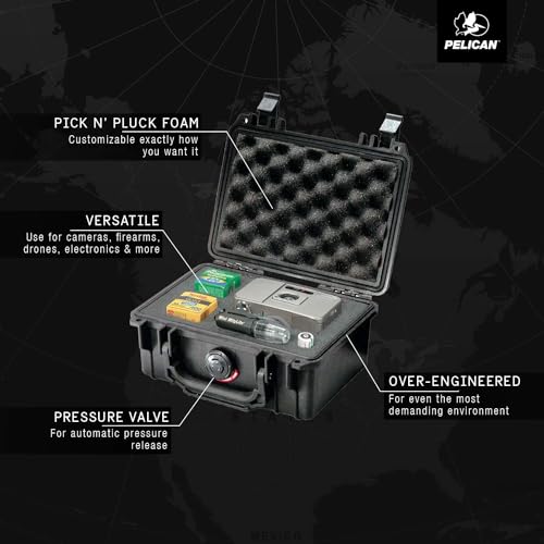 Maleta Pelican 1120 con espuma amarilla miniatura 3
