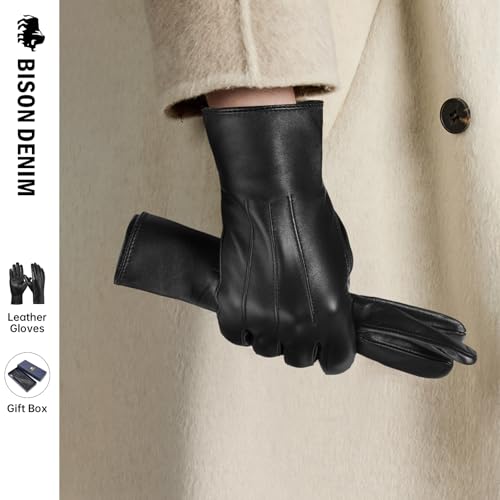 BISON DENIM Women's Sheepskin Gloves