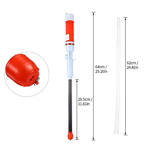 Sangmei Bomba de sifão elétrica Bomba de transferência de óleo de combustível operada por bateria Bo