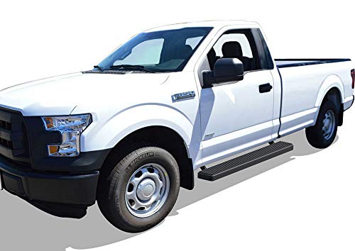 Estribos Running Boards de Acero Inoxidable Negro de 6in miniatura 6