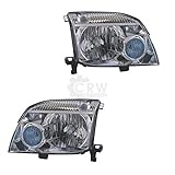 nissan x trail scheinwerfer einstellen Halogenscheinwerfer links Halogen Scheinwerfer Set für X-TRAIL (T30) Bj. 06.01- H4