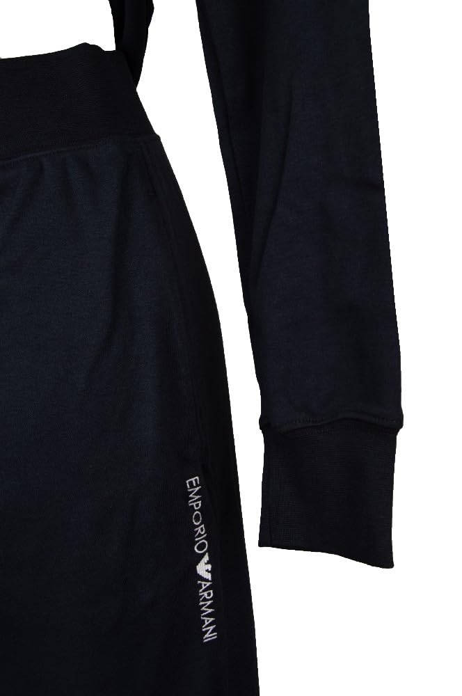 Emporio Armani Interlock Lounge Zip Tracksuit Sweatshirt para Mujer