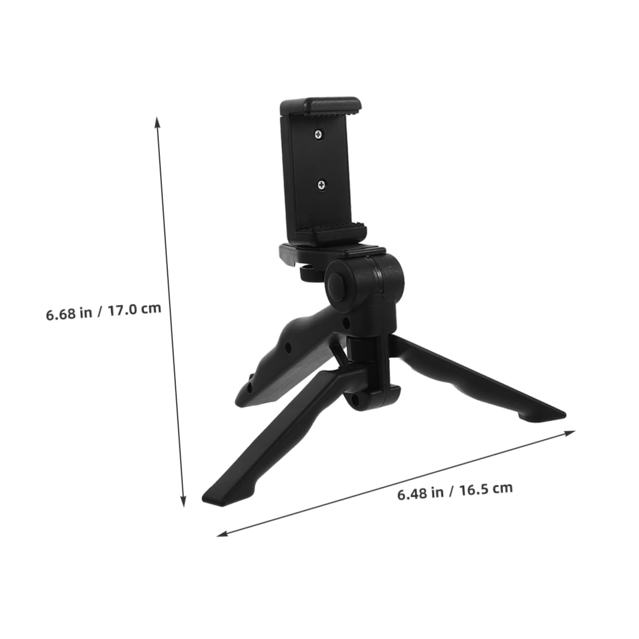 SEWACC 2pcs Desktop Selfie Tripod Handheld Phone Stabilizer Foldable Multi-Functional Phone Stand for Filming Vlogging Live Streaming
