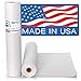 White Kraft Arts and Crafts Paper Roll - 18 inches by 100 Feet (1200 Inch) - Ideal for Paints, Wall Art, Easel Paper, Fadeless Bulletin Board Paper, Gift Wrapping Paper and Kids Crafts - Made in USA