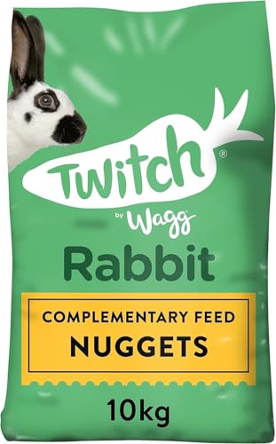 Wagg Twitch Rabbit Food 10kg – Complementary Feed Nuggets