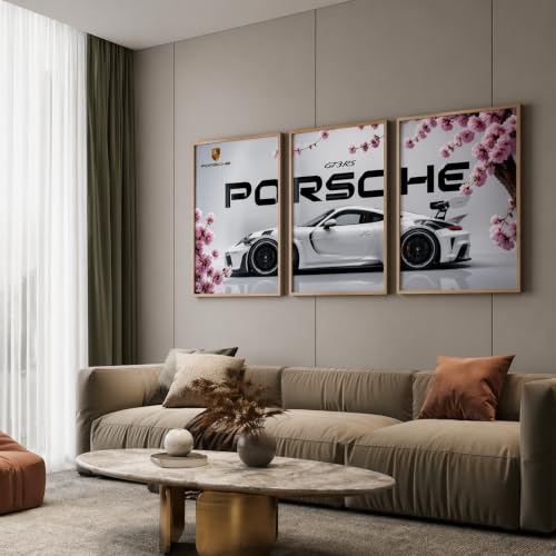 ARTATELIER Premium Sports Car Wall Art Set of 3 - Image 7