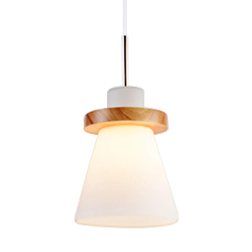 Muebles Decorativos para Comedor, Dormitorio y Sala de Estar, con Personalidad Creativa, lámparas de Madera rústicas, candelabro de Nogal Blanco lechoso marrón, lámparas y faroles de Madera