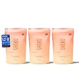 SHEKO Collagene Idrolizzato 3x 450g - Natural Bioactive Collagen Powder - Peptidi di tipo 1, 2, 3 - Collagen in polvere - Qualità purissima - Solubilità ottimale - Proteine in polvere