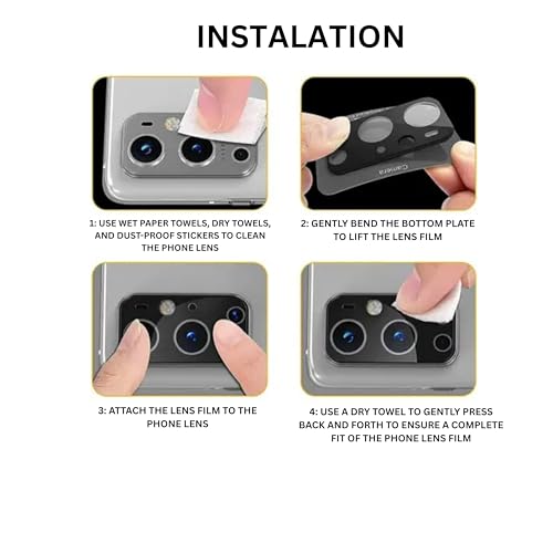 Image of Compatible with Google Pixel 9a Camera Lens | Protector HD Clear Tempered Glass Camera Guard | Scratch Resistant Anti Fingerprint Bubble Free | Easy Installation Lens Protection Film for Google Pixel 9a