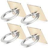 Cell phone holder, 4 Pack SENHAI Universal Smartphone Ring Grip Stand Car Mounts for Iphone, Ipad, Samsung HTC Nokia Smartphones, Tablet (4 Gold)