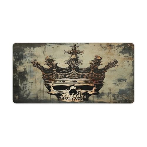 Mouse Pad Grande VstaDank Elegante Calavera Corona