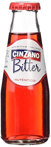 Cinzano Aperitivo Bitter Soda - Pack de 6 x 100 ml - Total: 600 ml