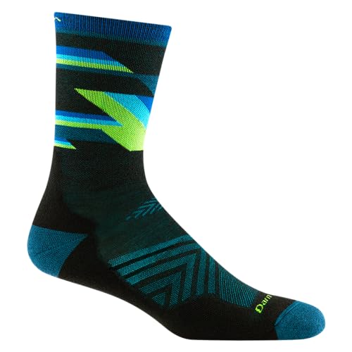Darn Tough Men's Bolt Micro Crew Ultra-Lightweight with Cushion Running Sock (Style 1056) -