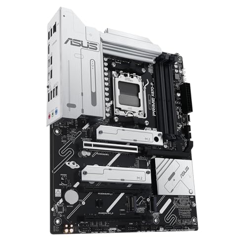 Image of ASUS Prime X870-P-CSM AMD AM5 X870 ATX Business Motherboard, 14+2+1 80A DrMOS Power Stages, DDR5, PCIe 5.0, PCIe 5.0 x16, 4X M.2, 2.5Gb LAN, HDMI, USB4, USB Type-C, ASUS Control Center Express