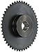 Browning 4048X 1 7/16 Finished Bore Roller Chain Sprocket, Single Strand, Steel, 48 Teeth