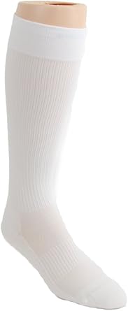 LEGEND Unisex Casual Trouser Socks Ribbed Pattern, Soft Micro-nylon Fiber, 20-30 mmHg