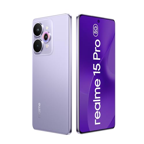 Image of realme 15 Pro 5G (Velvet Green, 12GB RAM, 256GB Storage) | 6.8 inch FHD+ AMOLED 120Hz | 50MP Triple AI Camera | 50MP Selfie | Snapdragon 7 Gen 4 | 7000mAh | 80W Fast Charging | Android 15 | Dual SIM