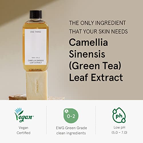 ONE-THING-Camellia-Sinensis-Leaf-Extract-Toner-507-Fl-Oz-Green-Tea-Hydrating-Soothing-Facial-Extracto-for-Sensitive-Oily-Dehydrated-Acne-Prone-Skin-Glowy-Dewy-Radiant-Glass-Korean-Skin-Care