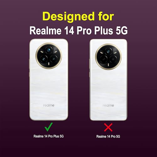Image of amazon basics Back Case Cover for Realme 14 Pro Plus 5G | Compatible for Realme 14 Pro Plus 5G Back Cover | Liquid Silicon Magic Case with Camera Protection | Lavender