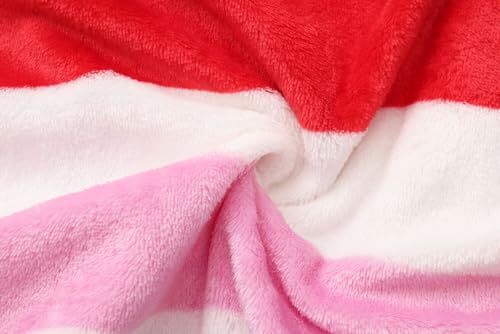Image of Kids Hooded Bathrobe Girls Soft Plush Hooded Flannel Pajamas Sleepwear Boys Spa Robe