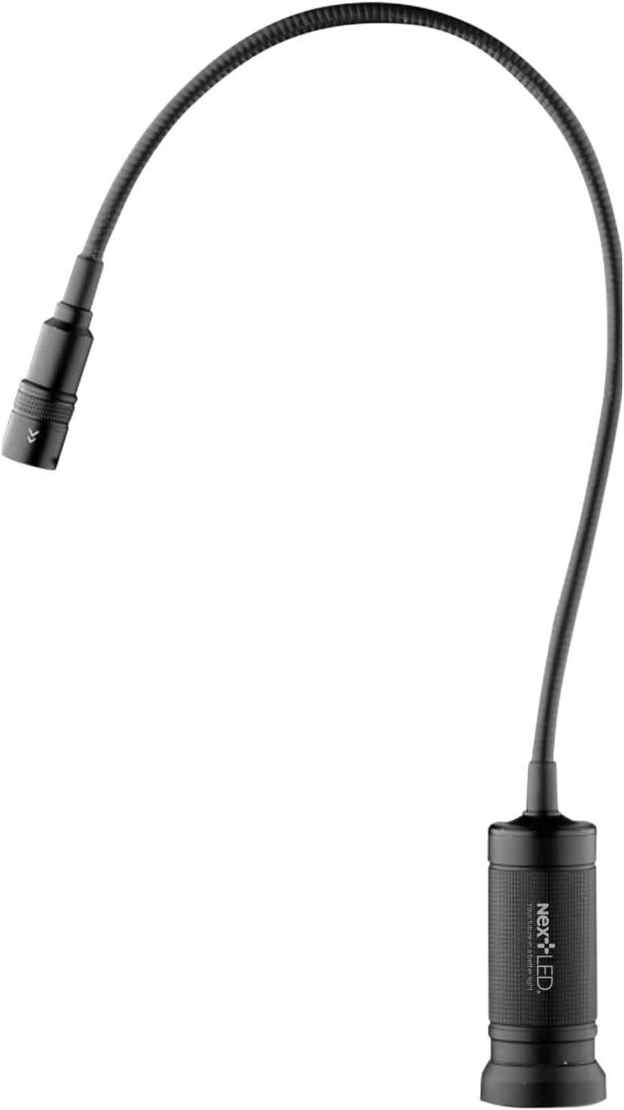 NT-7647 20-Inch Gooseneck Flashlight with Magnetic Base, Cree LED, Zoomable Lens, IP54 Rating Waterproof. Flexible LED Light, Work Bench, Auto Repair, Grill Light, Inspection