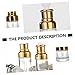 GALPADA 6pcs Essential Oil Dropper Bottles Empty Perfume Glass Bottles Dispenser Refillable for Travel Beauty