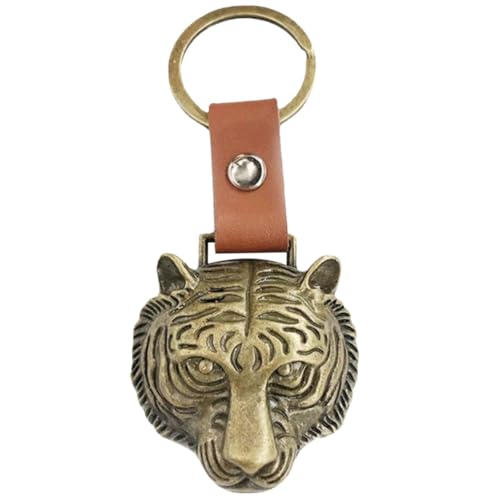 VERDANVERSE 虎頭デザイン栓抜きキーリング コンパクト軽量ビールオープナー 男性用レストラン用アウトドアパーティー用 用