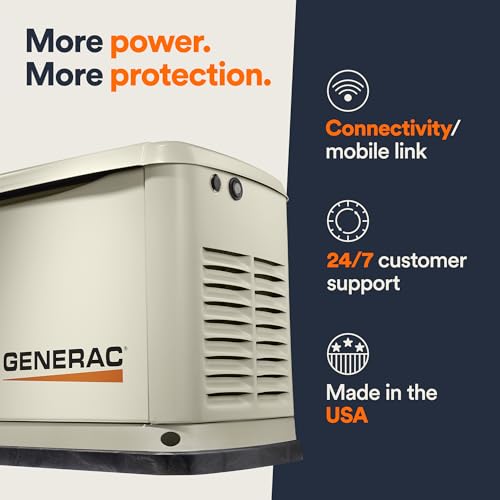 Generac 7209 24Kw Air Cooled Guardian Series Home Standby Generator thumb #6
