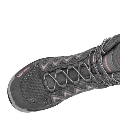 LOWA Stiefel mittel INNOX PRO GTX MID Ws anthrazit/rose, 39