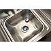 AmGood Stainless Steel Wall Mount Hand Sink with Sidesplash 12