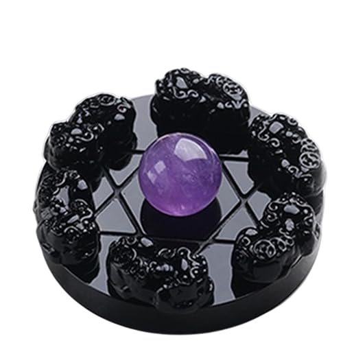 Obsidienne et améthyste de prestige pour harmoniser l'espace