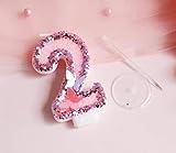 2.76' Large Birthday Candles 1st One Year Cake Baby Roman Cool Number Candle No 1234567890 Cake...