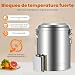 Imagen de GramStudio Olla grande aislada de acero inoxidable 201