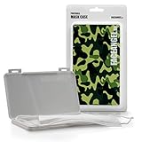 FACEANGEL Maskenbox für bis zu 5 Mund- und Nasenmasken – Camouflage Grün I Hygienische...