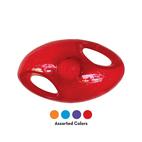 Kong – Jumbler Football – Interaktiv Mit Tennisball Zum Apportieren – Mittelgroß/Groß (Farbvar.) #TOP3