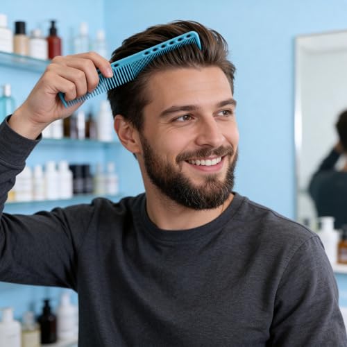 14 pzas Peines para Corte de Cabello Resistente al Calor miniatura 7